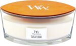 WoodWick Heartwick Flame Ellipse Geurkaars - White Tea & Jasmine - Image 4