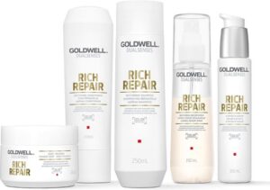 Serum pentru par Goldwell Dualsenses Rich Repair 6 Effects  Par deteriorat  100ml - Image 4