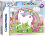 Clementoni Legpuzzel - Supercolor Puzzel Collectie - Unicorn - 104 stukjes, puzzel kinderen - Image 4