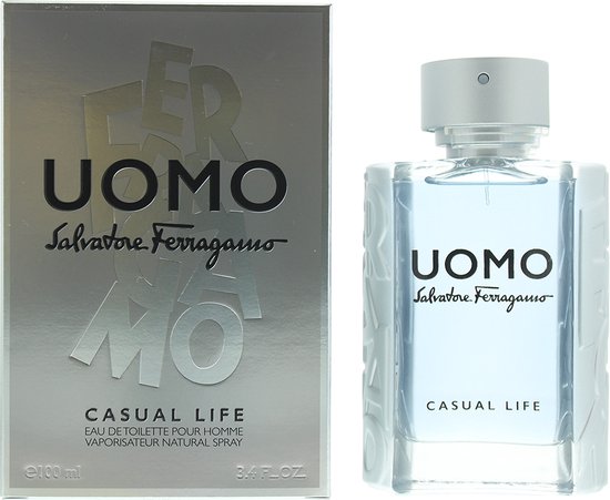 550x451-41 Salvatore Ferragamo Uomo Casual Life - 100 ml - eau de toilette spray - herenparfum - Image 1