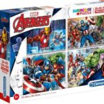 Clementoni Legpuzzel 4-in-1 Avengers - 20/60/100/180 Stukjes