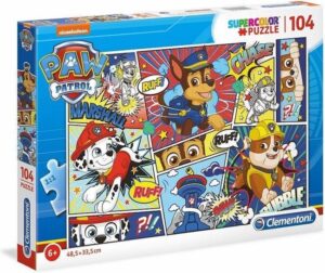 Clementoni Kinderpuzzels - Paw Patrol SuperColor, Legpuzzel 48X33 cm Karton van 3X48 Stukjes, 6-8 jaar - 27261 - Image 4