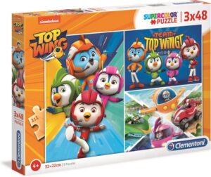Clementoni Legpuzzel Top Wing 48 Stukjes 3 Stuks - Image 2