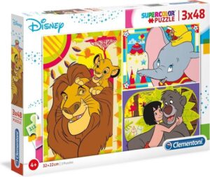Clementoni Legpuzzel Disney Classic 48 Stukjes 3 Stuks - Image 3