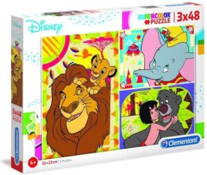 Clementoni Legpuzzel Disney Classic 48 Stukjes 3 Stuks - Image 2