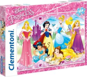 Clementoni Legpuzzel - Supercolor Puzzel Collectie - Disney Princesses - 104 stukjes, puzzel kinderen - Image 4