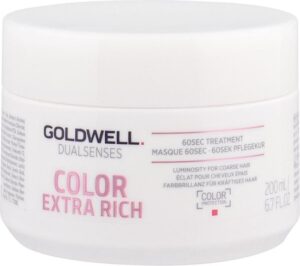 Goldwell Dualsenses Color Extra Rich 60sec Treatment - 200 ml - Haarmasker - Image 2