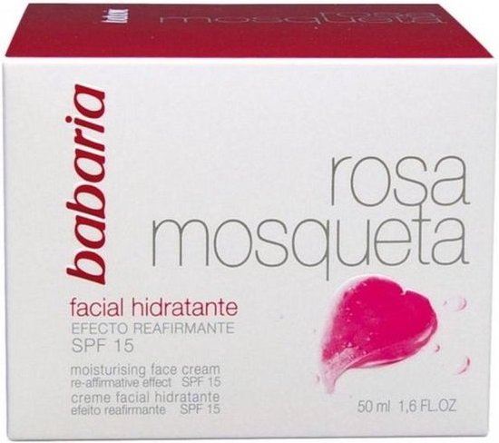 550x488-53 Anti-Veroudering Hydraterende Crème Babaria Rozenbottel - Image 1