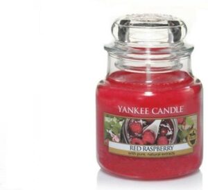 Yankee Candle Geurkaars Small Red Raspberry - 9 cm / ø 6 cm - Image 2