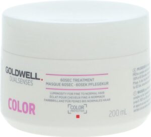 Goldwell Dualsenses Color 60sec Treatment Masker FijnNormaalGekleurd Haar 200ml - Image 2