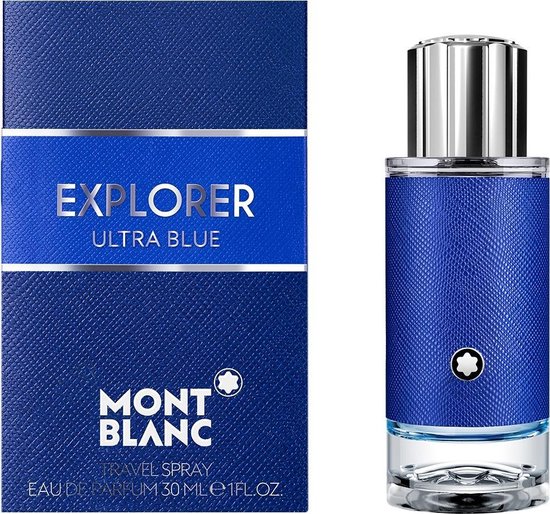 550x514-35 Montblanc Explorer Ultra Blue Eau De Parfum 30 Ml Man - Image 1