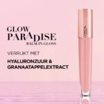 L'Oréal Paris Glow Paradise Balm in Gloss - Volumegevende Lipgloss Verrijkt met Hyaluronzuur - 412 I Heighten - Nude - 7 ml - Image 3