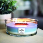 WoodWick Heartwick Flame Ellipse Trilogy Geurkaars - Calmin Retreat - Image 3