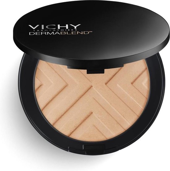 550x553-78 Vichy Dermablend Covermatte Poeder Foundation voor een Vette Huid - Sand 35 - Image 1