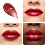 Guerlain Kisskiss Shine Bloom Barra De Labios 739 Cherry Kiss 1un - Image 2