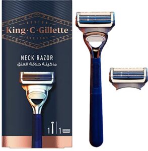 Manual shaving razor King C Gillette Neck Razor Blue - Image 3