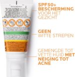La Roche-Posay Anthelios SPF50+ Zonnebescherming Dry Touch Gel-Crème Anti-Glim voor het Gelaat 50ml - Image 3