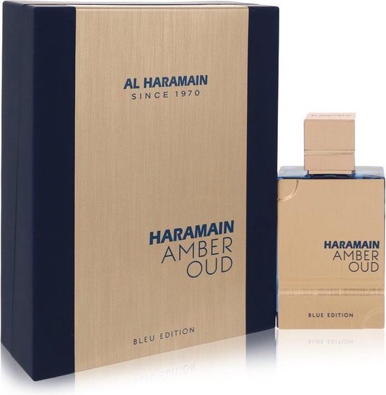 550x563-67 Uniseks Parfum Al Haramain EDP Amber Oud Bleu Edition 60 ml - Image 1