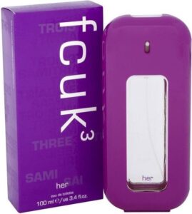 French Connection Fcuk 3 Eau De Toilette Spray 100 ml for Women - Image 3