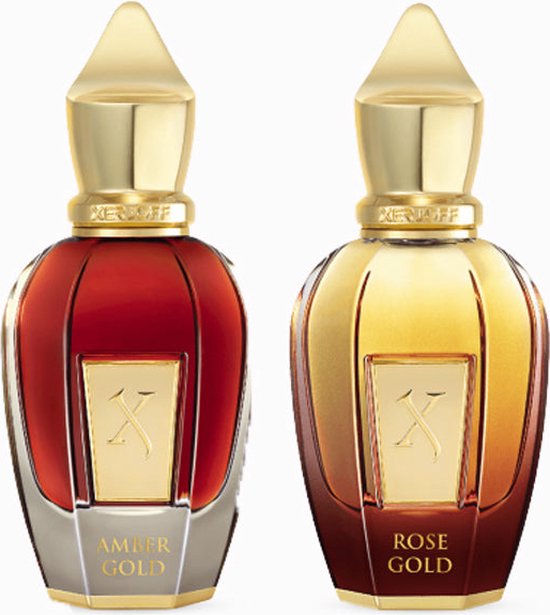 550x615-46 Amber Gold Parfum & Rose Gold Parfum - Image 1