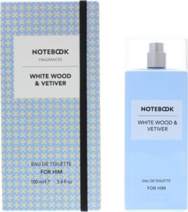 Notebook White Wood & Vetiver by Selectiva SPA 100 ml - Eau De Toilette Spray - Image 3