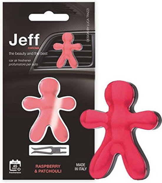 550x621-41 Mr & Mrs Fragrance - Jeff Raspberry & Patchouli - Car Scent - Image 1