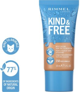 Rimmel London Kind & Free Moisturising Skin Tint Foundation 150 30 Ml - Image 2