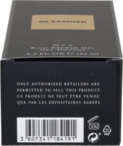 Jil Sander N°4 Shower Gel For Women 150 Ml - Image 3