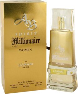 Lomani Spirit Millionaire Eau De Parfum Spray 100 ml for Women - Image 3