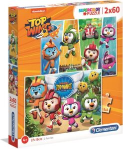 Clementoni Legpuzzel Top Wing 27 X 19 Cm 60 Stukjes 2 Stuks - Image 2