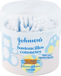 Wattenstaafjes Baby Johnson's (200 pcs) - Image 2
