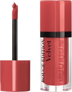 Lipstick with mattifying effect  Bourjois Rouge Edition Velvet No 04 Peach Club  7 7ml - Image 3