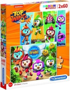 Clementoni Legpuzzel Top Wing 27 X 19 Cm 60 Stukjes 2 Stuks - Image 4