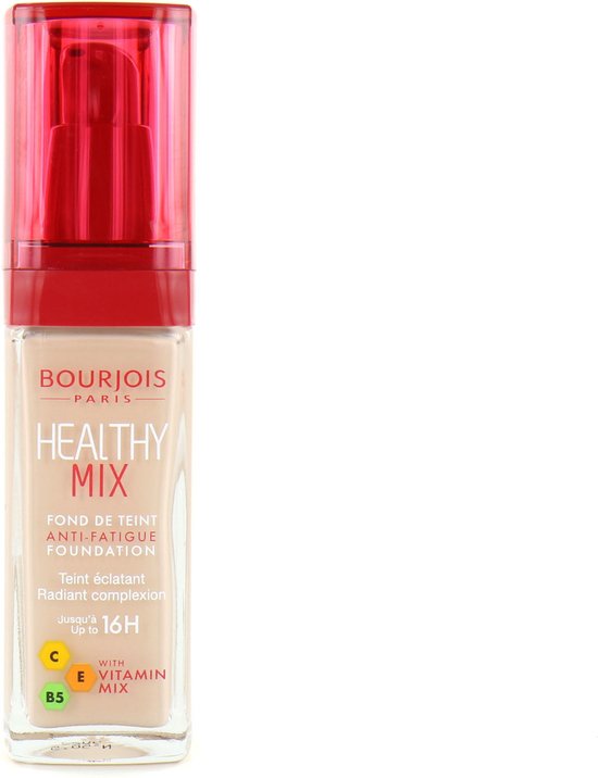 550x716-13 Bourjois Healthy Mix Anti-Fatigue Foundation - 50,5 Light Ivory - Image 1