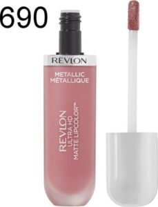 REVLON Ultra HD Matte Lipstick matowy b yszczyk do ust 690 Gleam 5 9ml - Image 4