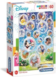 Clementoni - Superkleur puzzels - Standard characters - 60 stukjes - Disney - Image 3
