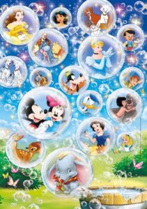 Clementoni - Superkleur puzzels - Standard characters - 60 stukjes - Disney - Image 2