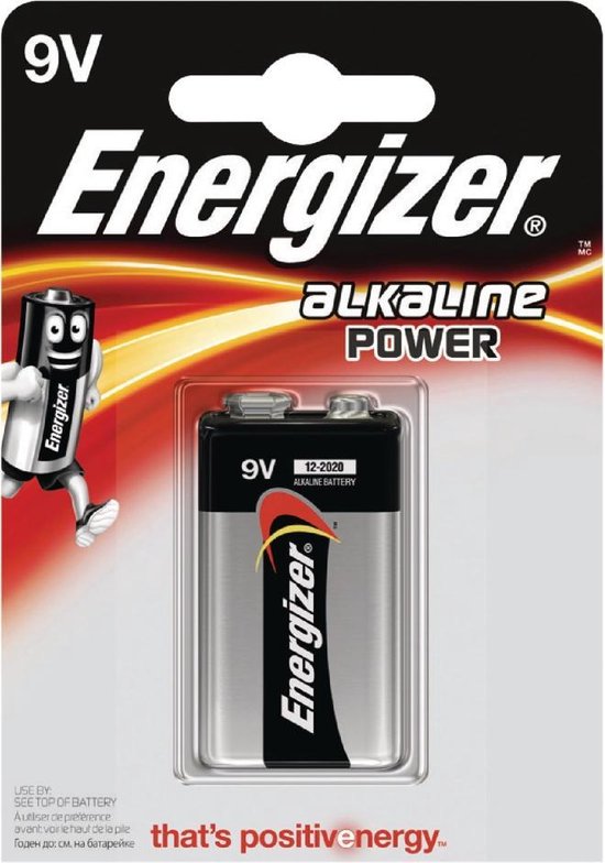 550x784-50 Energizer Alkaline Batterij 9 V Power 1-Blister - Image 1