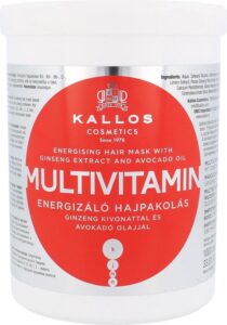 Kallos - Multivitamin with Ginseng Extract and Avocado Hair Mask - 1000ml - Image 2