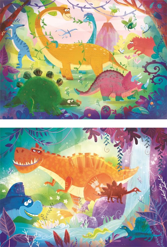 550x812-32 Clementoni Puzzel 2x20 stukjes Dino - Image 1
