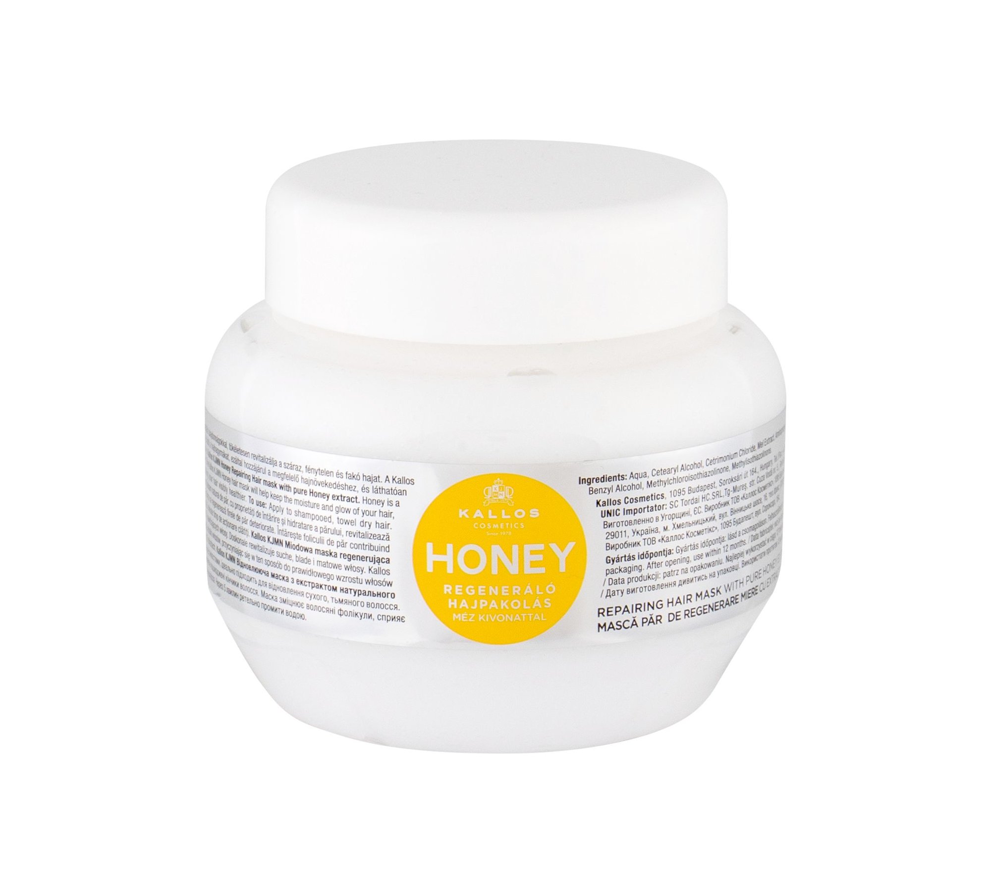 57511_7278ca0273e583c386e6bda1bc2b146f Kallos Honey Repairing Hair Mask 275 ml - Image 1