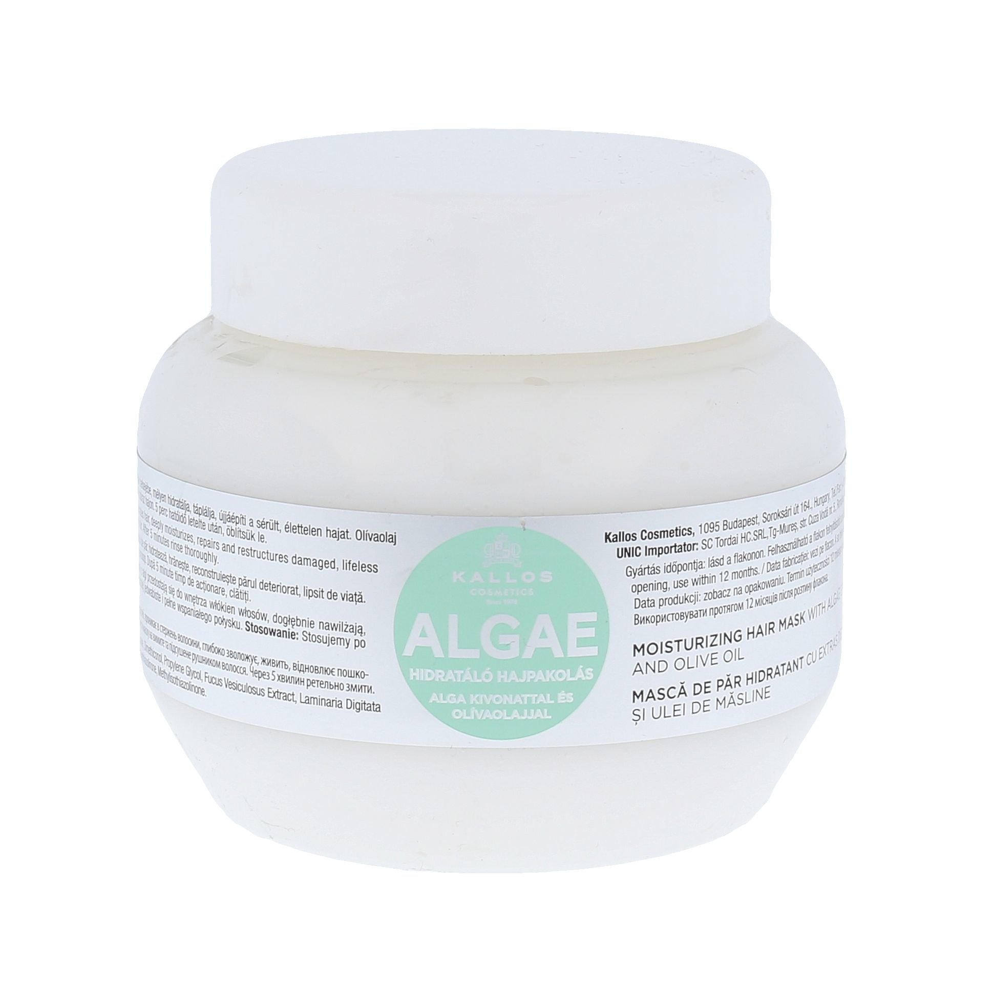 58475_67ac8adaafe259acf184490b5e09d7f6 Kallos Algae Moisturizing Hair Mask 275 ml - Image 1