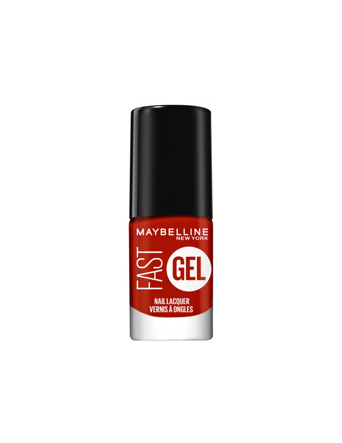 0000030147676 Maybelline Fast Gel Nail Lacquer 11-Red Punch - Image 1