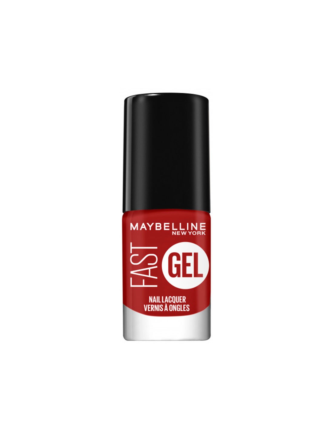 0000030150232 Maybelline Fast Gel Nail Lacquer #12-rebel Red - Image 1