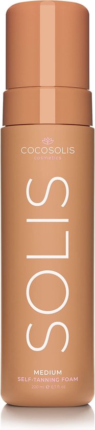 186x840-191 Cocosolis Solis Self-Tanning Foam Medium 200ml - Image 1