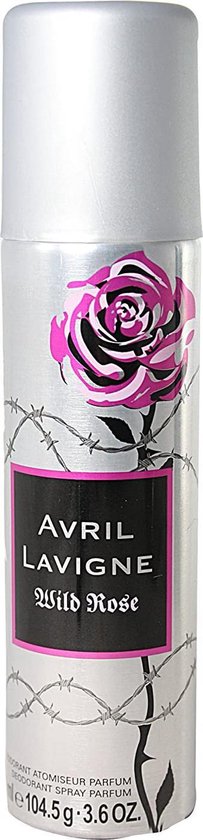 203x840-18 Deodorant Spray Avril Lavigne Wild Rose (150 ml) - Image 1