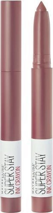 210x840-2 Maybelline Superstay Ink Crayon Matte Lipstick 15 Lead The Way Nude 14 Gr - Image 1