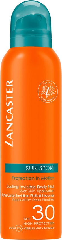 219x840-250 Lancaster Sun Sport Mist Crema Corporal Spf30 200ml Spray - Image 1