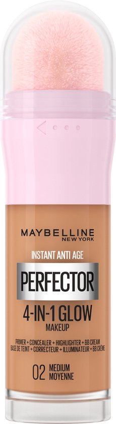230x840-63 Maybelline New York Instant Anti-Age Perfector 4-in-1 Glow - Medium - Primer, Concealer, Highlighter en BB-Cream in één - 20 ml - Image 1