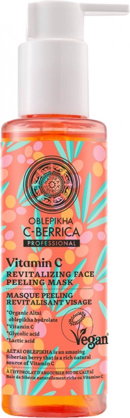 263x840-162 Natura Siberica C-Berrica Revitaliserend Peelingmasker 145 ml - Image 1